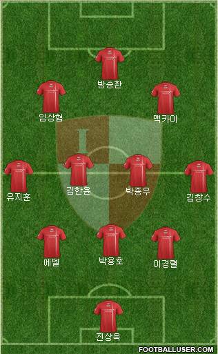 Busan I'PARK Formation 2012