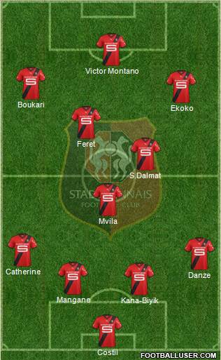 Stade Rennais Football Club Formation 2012