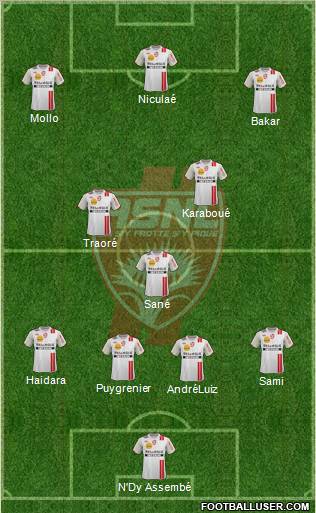 A.S. Nancy Lorraine Formation 2012