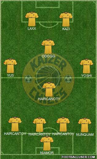 Kaizer Chiefs Formation 2012