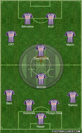 Toulouse Football Club Formation 2012