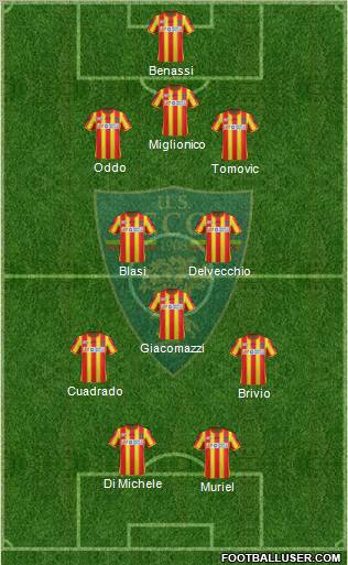 Lecce Formation 2012