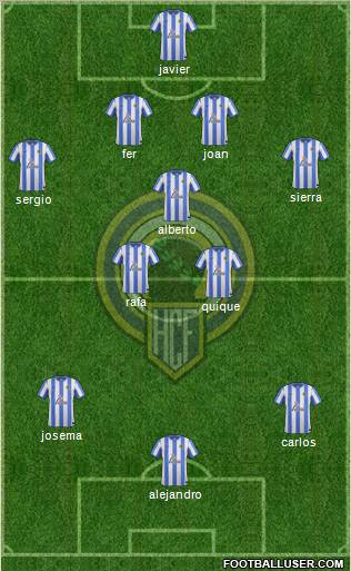 Hércules C.F., S.A.D. Formation 2012