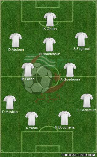 Algeria Formation 2012