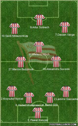 Cracovia Krakow Formation 2012