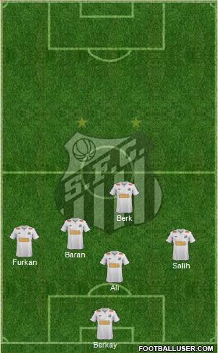 Santos FC Formation 2012