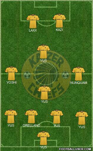 Kaizer Chiefs Formation 2012