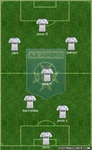 A.J. Auxerre Formation 2012