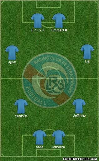 Racing Club de Strasbourg-Football Formation 2012