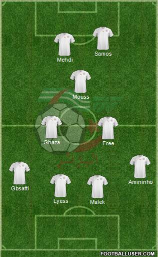 Algeria Formation 2012