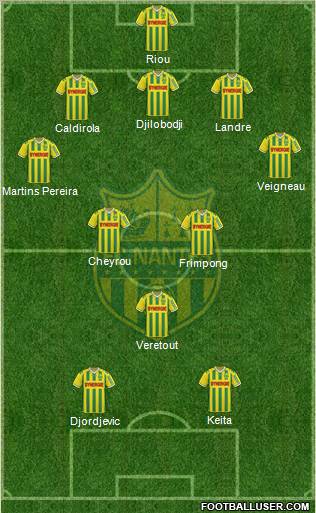 FC Nantes Formation 2012