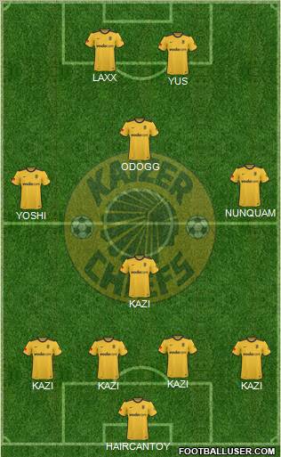 Kaizer Chiefs Formation 2012