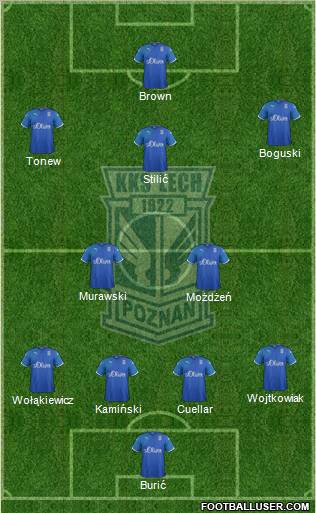 Lech Poznan Formation 2012