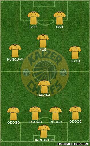 Kaizer Chiefs Formation 2012