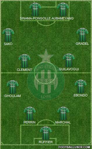 A.S. Saint-Etienne Formation 2012