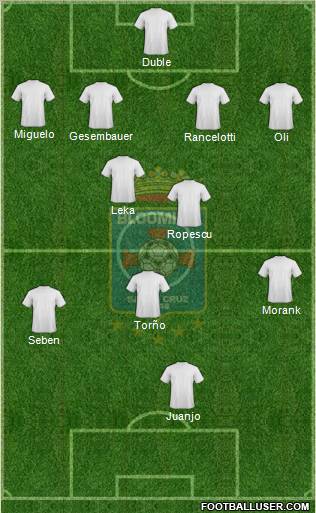 Blooming FC Formation 2012