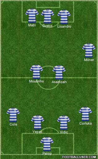 Queens Park Rangers Formation 2012