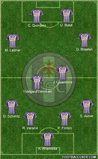 Toulouse Football Club Formation 2012