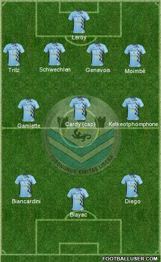 Tours Football Club Formation 2012