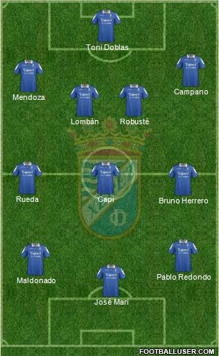 Xerez C.D., S.A.D. Formation 2012