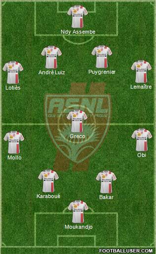 A.S. Nancy Lorraine Formation 2012