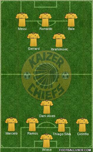 Kaizer Chiefs Formation 2012