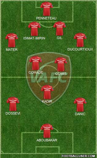 Valenciennes Football Club Formation 2012