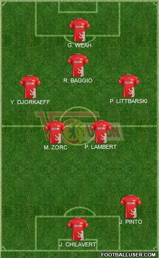 1.FC Union Berlin Formation 2012