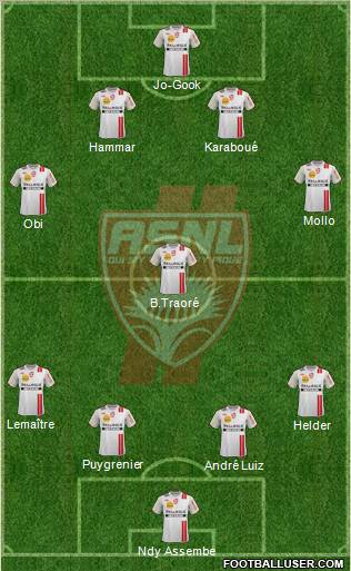 A.S. Nancy Lorraine Formation 2012