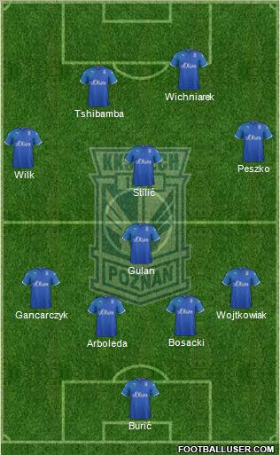 Lech Poznan Formation 2012