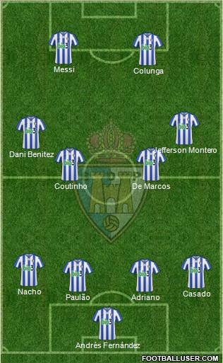 S.D. Ponferradina Formation 2012