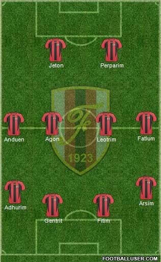 KS Flamurtari Vlorë Formation 2012