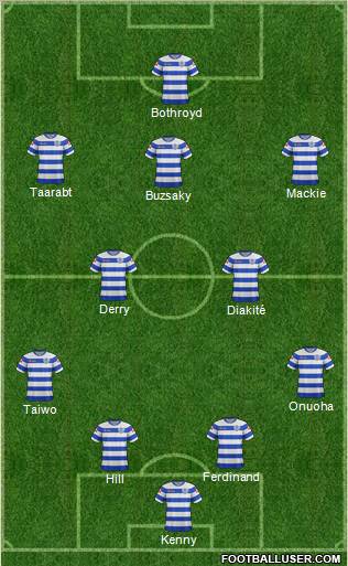 Queens Park Rangers Formation 2012