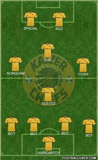 Kaizer Chiefs Formation 2012