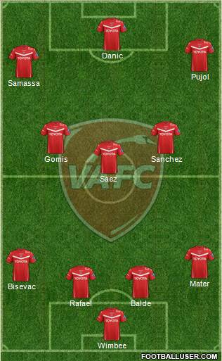 Valenciennes Football Club Formation 2012