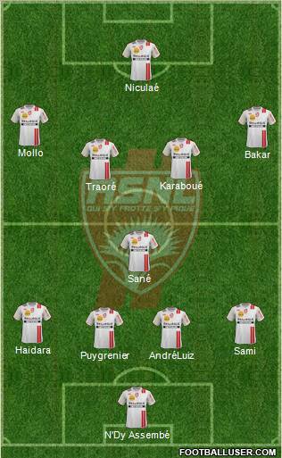 A.S. Nancy Lorraine Formation 2012