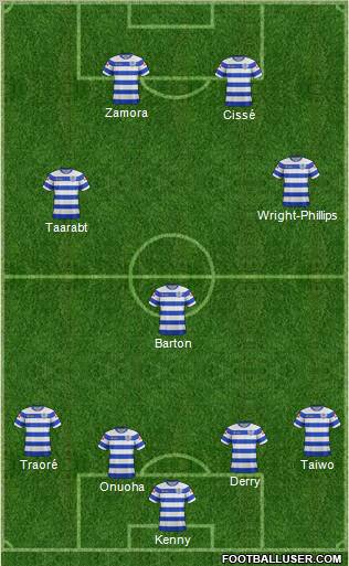 Queens Park Rangers Formation 2012