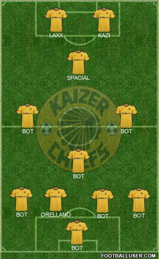 Kaizer Chiefs Formation 2012