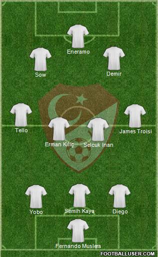 Turkey Formation 2012