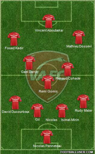 Valenciennes Football Club Formation 2012