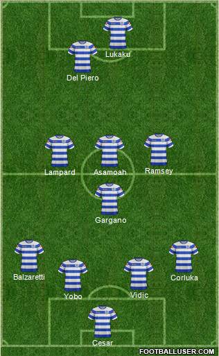 Queens Park Rangers Formation 2012