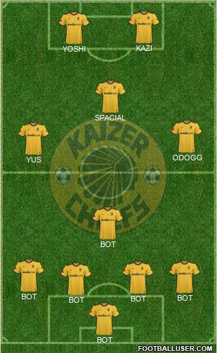 Kaizer Chiefs Formation 2012