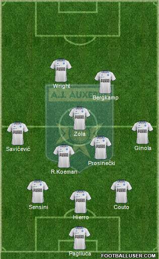 A.J. Auxerre Formation 2012