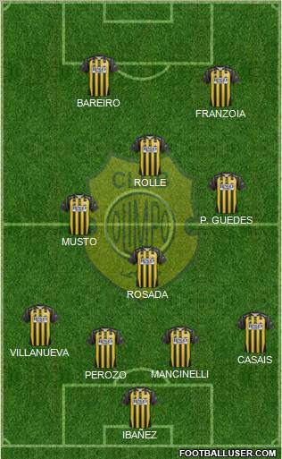 Olimpo de Bahía Blanca Formation 2012