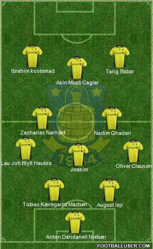 Brøndbyernes Idrætsforening Formation 2012