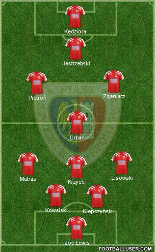 Piast Gliwice Formation 2012