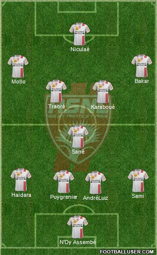 A.S. Nancy Lorraine Formation 2012