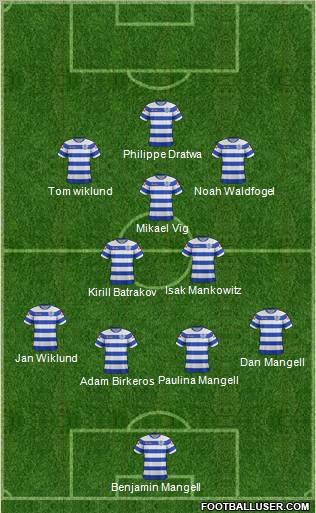 Queens Park Rangers Formation 2012