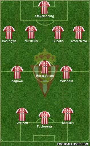 Real Sporting S.A.D. Formation 2012