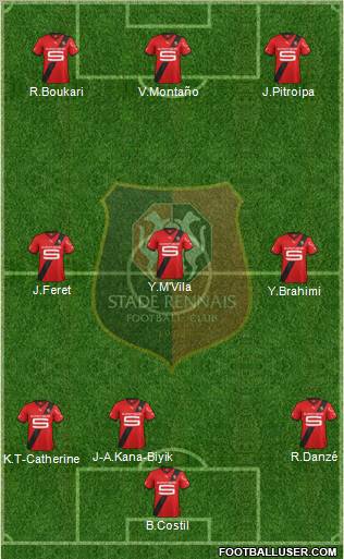 Stade Rennais Football Club Formation 2012